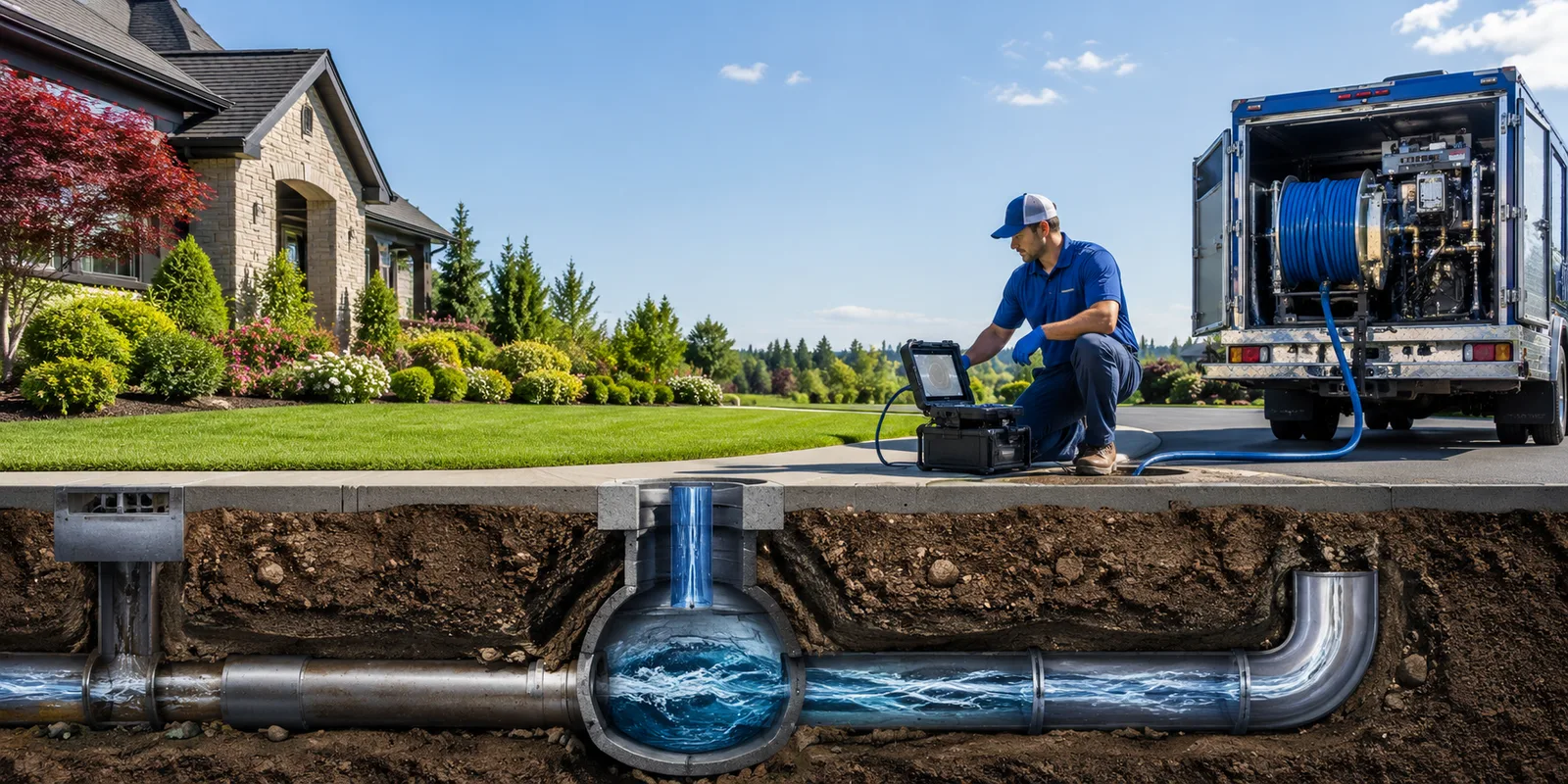 Drainage restoration information for Andrew, IA